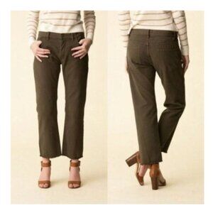Nili Lotan Boyfriend Pant Straight Leg Mocha Brown Size 27 See Measurements‎